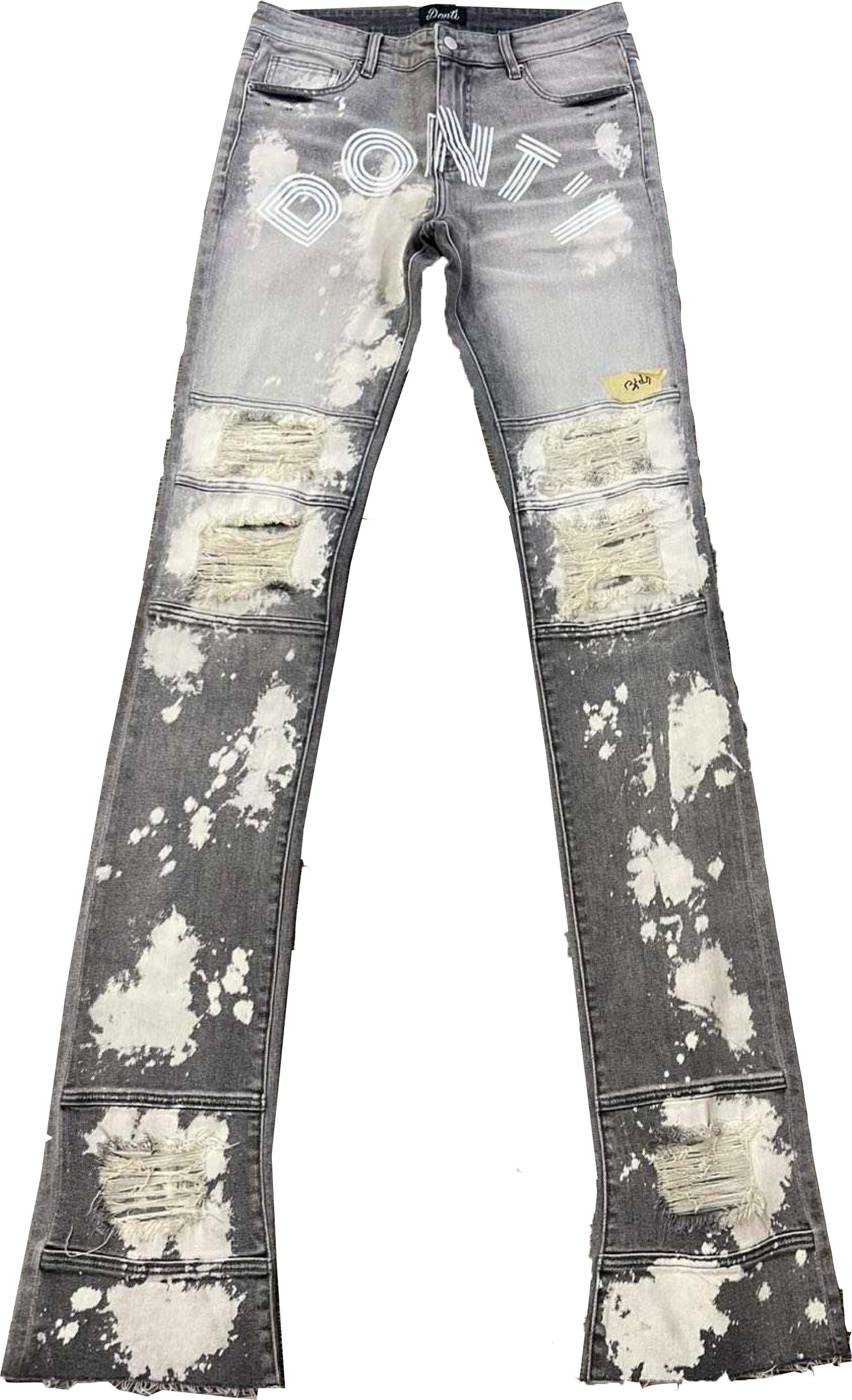 Rugged Grey Dont'i Stack Jeans