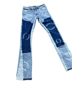Blue Dont'i Stack Jeans