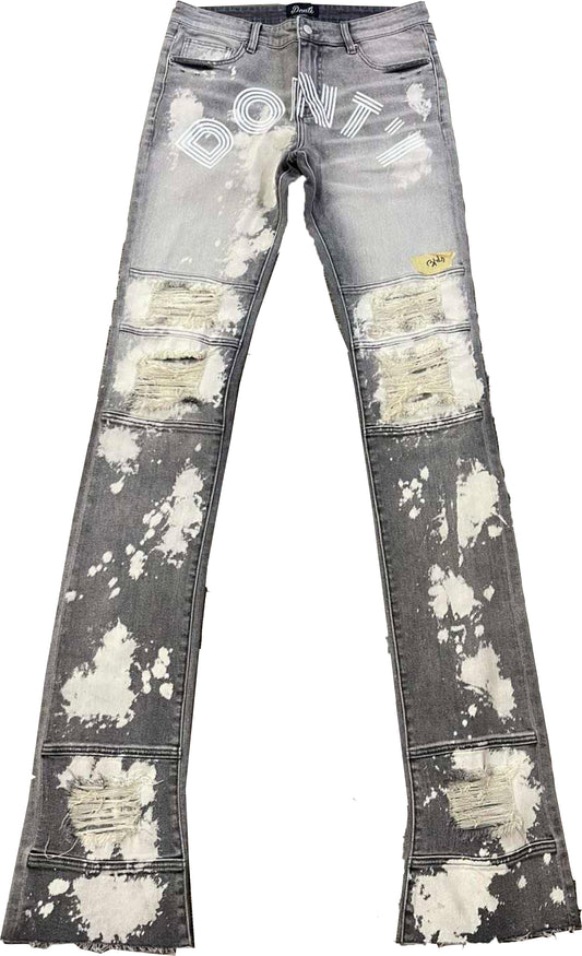 Rugged Grey Dont'i Stack Jeans